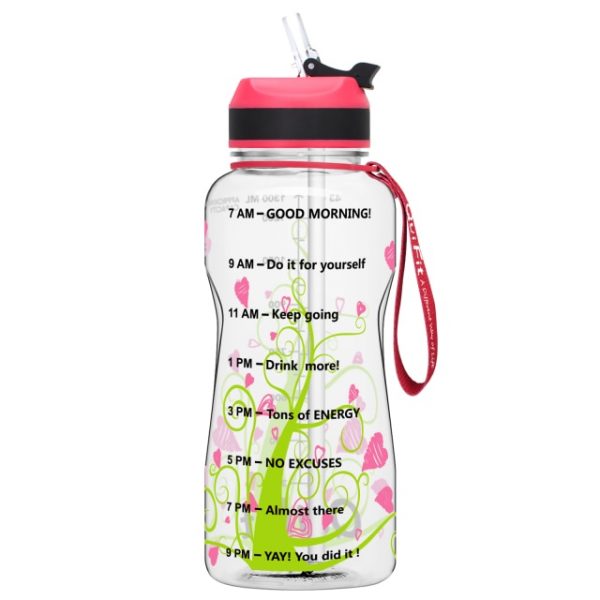 BuildLife 1 3L 2L Tritan Gallon Water Bottle With Straw Motivational Time Marker BPA Free Sports 1.jpg 640x640 1 - Gallon Water Bottle