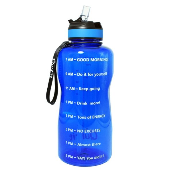 BuildLife 1 3L 2L Tritan Gallon Water Bottle With Straw Motivational Time Marker BPA Free Sports 2.jpg 640x640 2 - Gallon Water Bottle