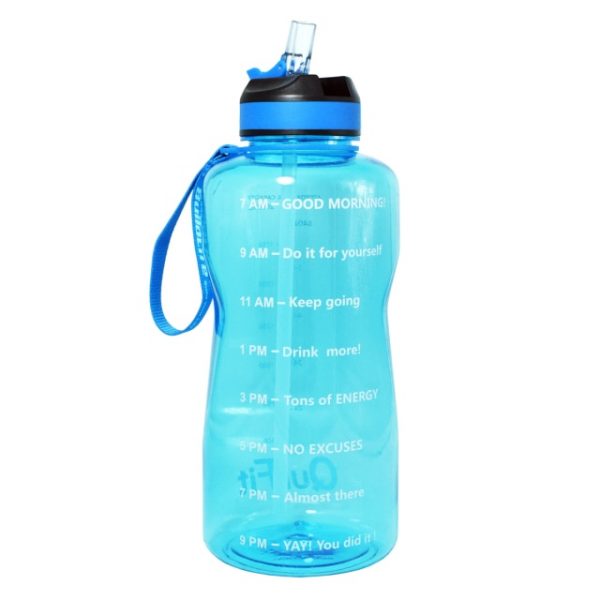 BuildLife 1 3L 2L Tritan Gallon Water Bottle With Straw Motivational Time Marker BPA Free Sports 8.jpg 640x640 8 - Gallon Water Bottle