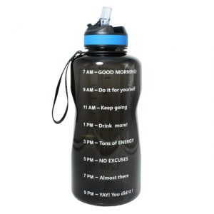 BuildLife 1 3L 2L Tritan Gallon Water Bottle With Straw Motivational Time Marker BPA Free Sports.jpg 640x640 - Gallon Water Bottle