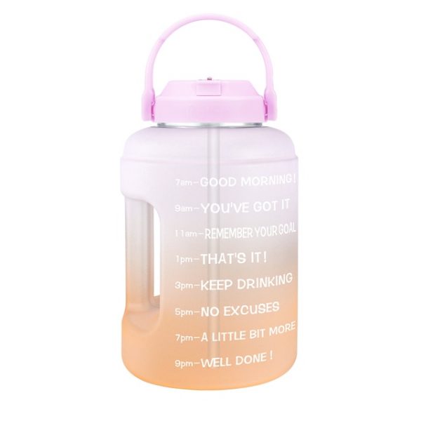 BuildLife Gallon Water Bottle with Straw Motivational Time Marker BPA Free Wide Mouth Leakproof Mobile Holder 5.jpg 640x640 5 - Gallon Water Bottle