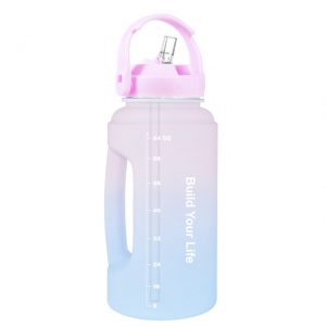 BuildLife Water Bottle with Straw PETG Food Grade BPA Free Drinking Jug Motivatinal Quote for Sports 5.jpg 640x640 5 - Gallon Water Bottle
