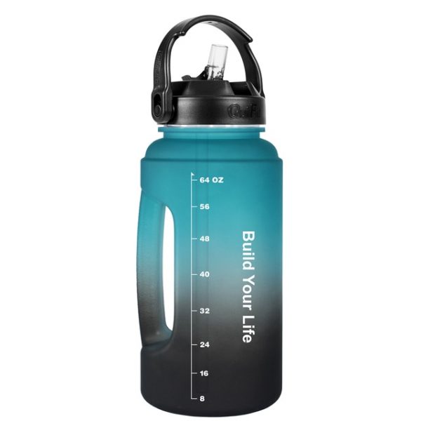 BuildLife Water Bottle with Straw PETG Food Grade BPA Free Drinking Jug Motivatinal Quote for Sports 7.jpg 640x640 7 - Gallon Water Bottle