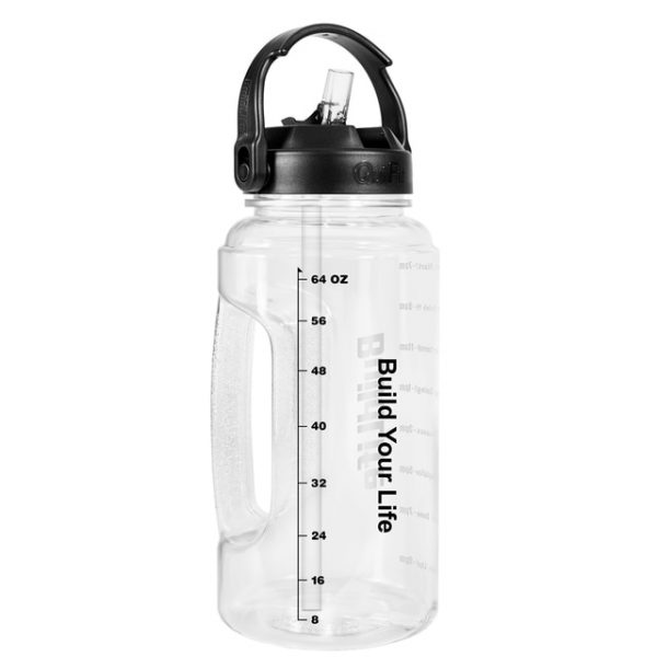 BuildLife Water Bottle with Straw PETG Food Grade BPA Free Drinking Jug Motivatinal Quote for Sports 9.jpg 640x640 9 - Gallon Water Bottle